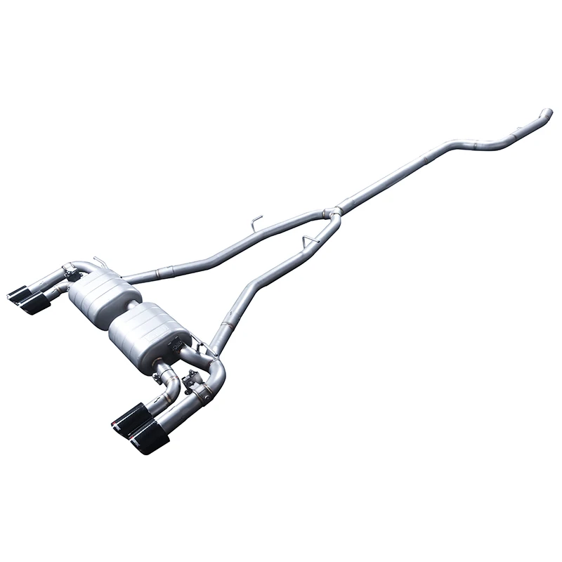 For BMW G30 540I G38 540LI B58 2.0T Exhaust System Stainless Steel Performance Dual Muffler Valve Exhaust Pipe