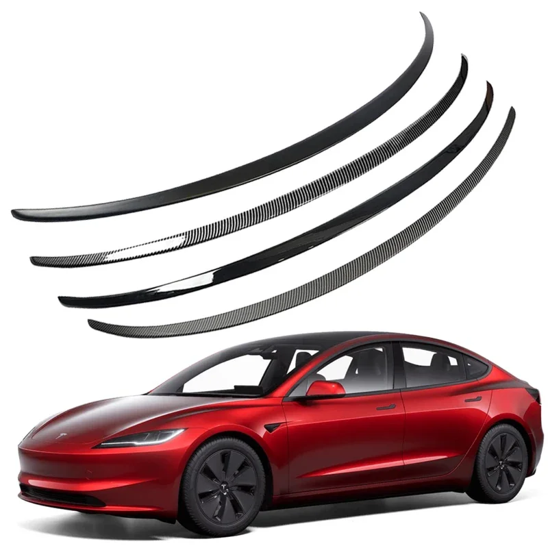 Voor Tesla Model 3 Hoogland 2024 Spoiler Abs Wing Spoilers Model 3 Highland 2024 Acesstories Achterkofferbak Spoiler High-Performance