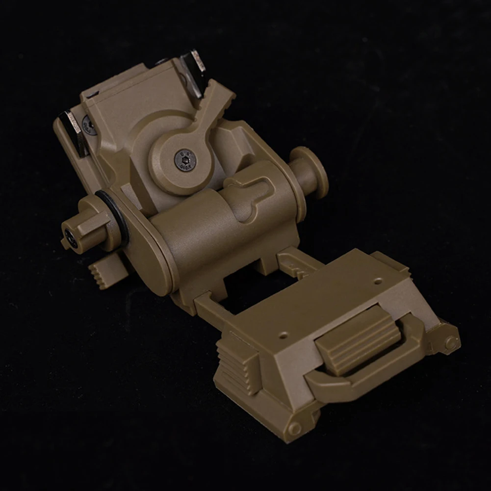L4G24 NVG Helmet Mount Foldable Night Vision Goggles Mount Helmet Stent Nylon for PVS15 PVS18 PGPNVG18 Goggles