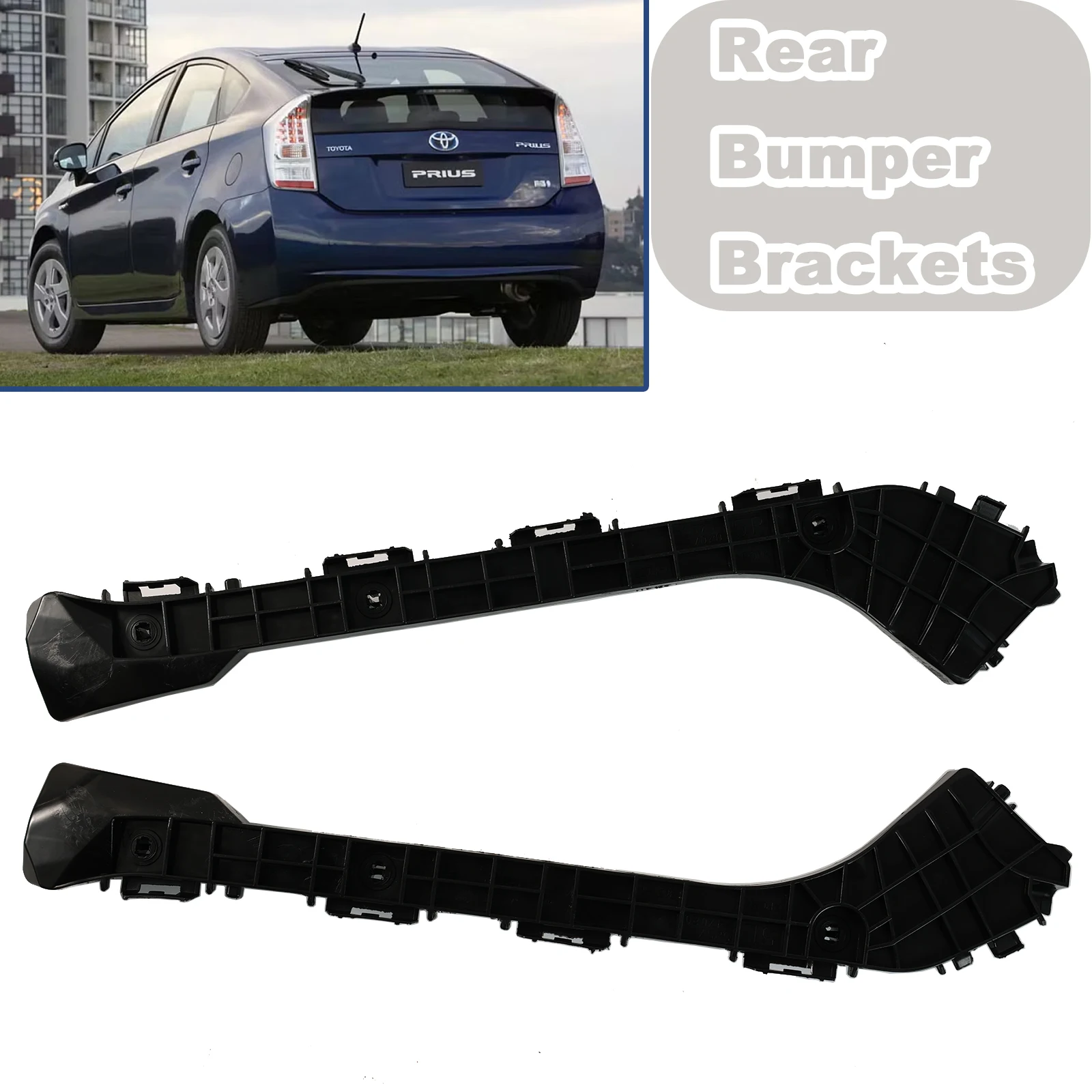 HAOTOM 2x Soporte De Parachoques Delantero (izquierdo + Derecho) Para Opel Insignia A (2008–2017) – Recambio Directo