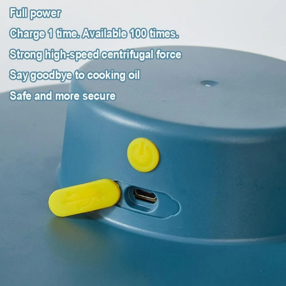 Vegetable dryer electric drain basket vegetable dehydrator electric quick cleaning dryer fruit and vegetable separation draining salad spinner