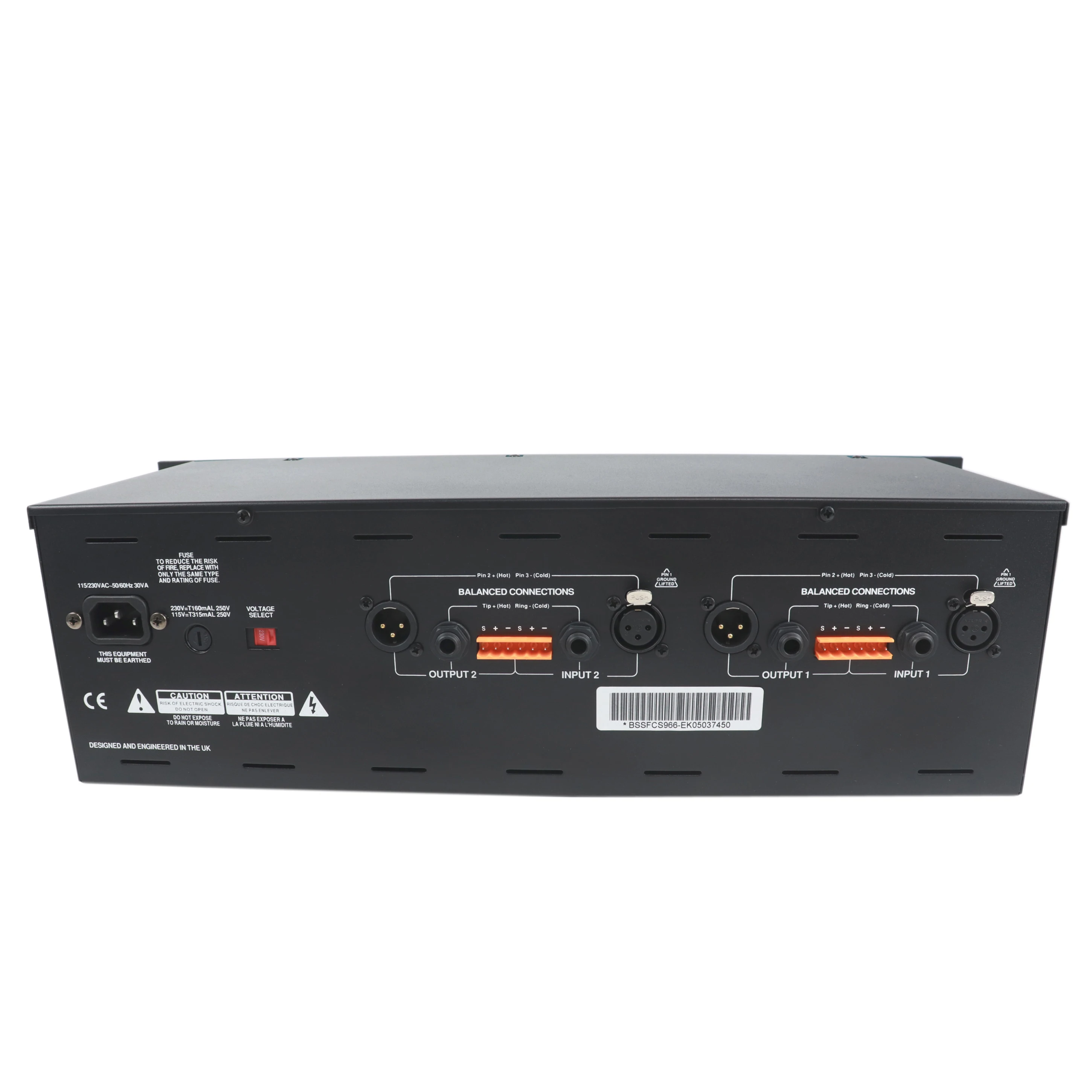 Betagear Dual 31 Band Stereo Equaliser FCS966 Loudspeaker Management Graphic Equalizer Audio Professional Musical Instruments