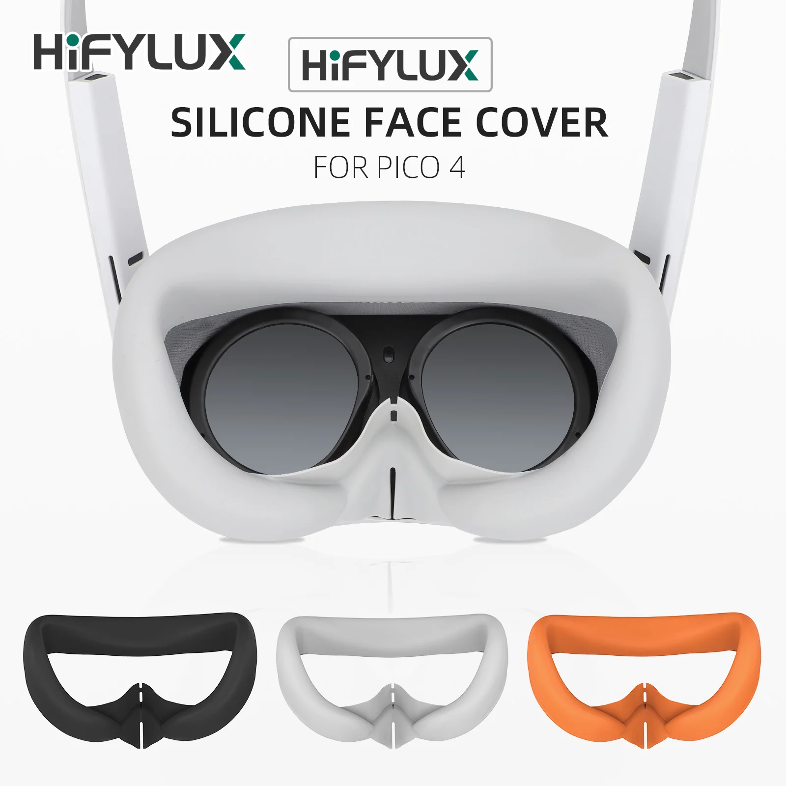

Hifylux силиконовая маска для лица, защита от пота, блокировка света, VR гарнитура, аксессуары для PICO 4