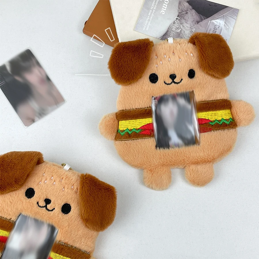 1pcs Plush Photocard Holder, Soft Plush Photocard Holder Cover Protective Case Card Sleeve 3