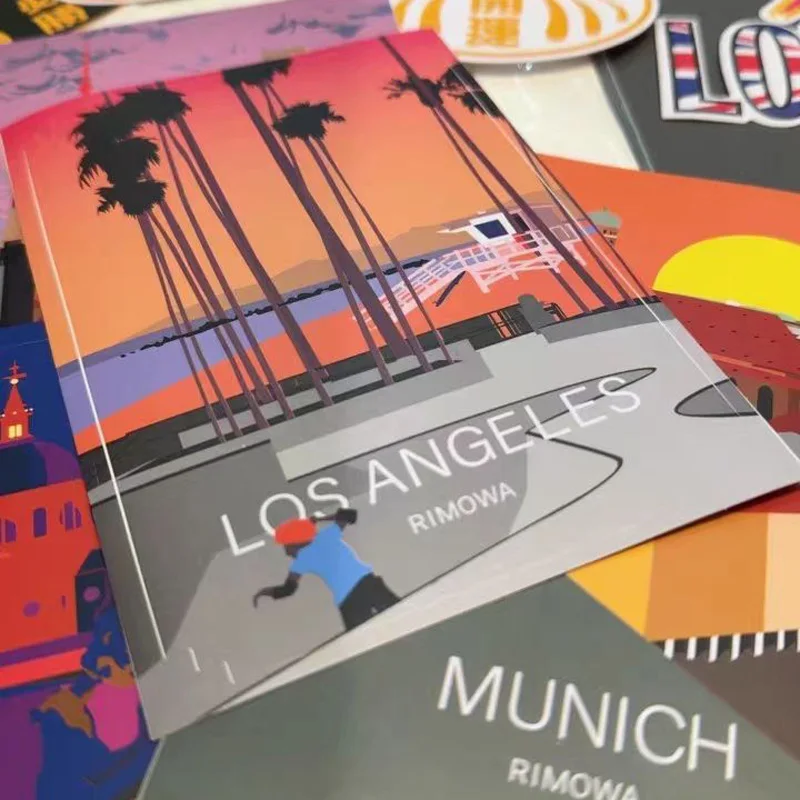 23 Pcs Stickers Aesthetic Cities Travel Big Size Stickers Sets