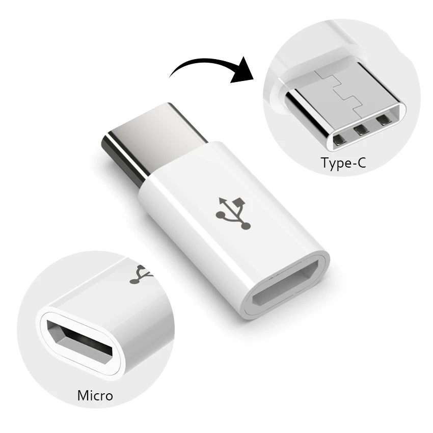Usb Type C Adapter Usb-c To Micro Usb Adapter Converter For Nexus 5x Xiaomi  Samsung Galaxy S8 Plus Oneplus 5 8 Pin To 30 Pin - Mobile Phone Adapters &  Converters - AliExpress
