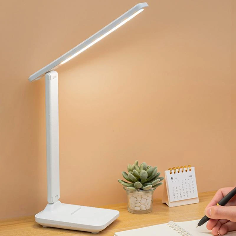 Dimmable Desk Lamps 3level Touch Dimming Eye Protection Led Table Lamp