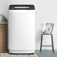Washing machine household small mini fully automatic 5.6KG kg pulsator washing machine dormitory 1