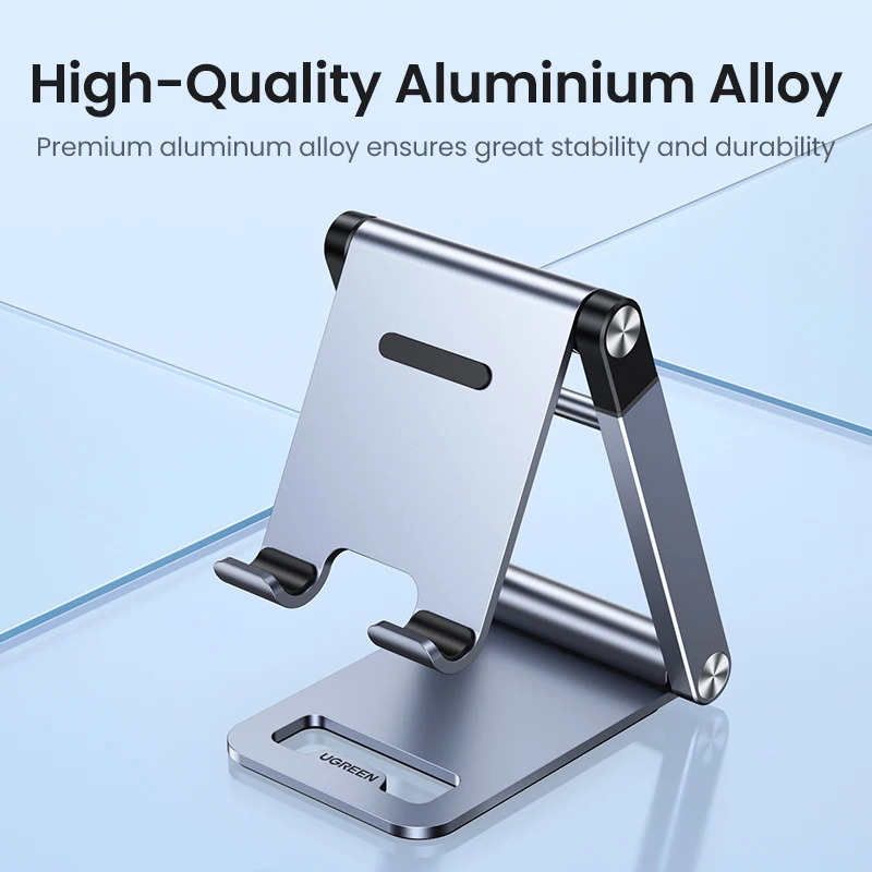 UGREEN Phone Stand Aluminum Cell Phone Adjustable Desk Phone