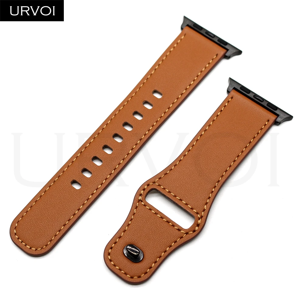 سوار URVOI لساعة Apple Watch Ultra 2 باللون الأسود...