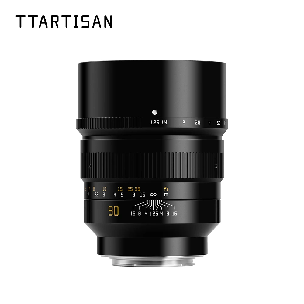Ttartisan 90Mm F1.25 Full Frame Obiettivo Ad Ampia Apertura Per Sony Nikon Canon Sigma Panasonic Lumix Fuji Leica Obiettivo Della Fotocamera Muslimah