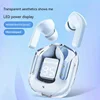 Original Wireless Bluetooth Earphone Transparent HIFI Headphones LED Power Digital Display Stereo Sound Earphones for Xiaomi 1