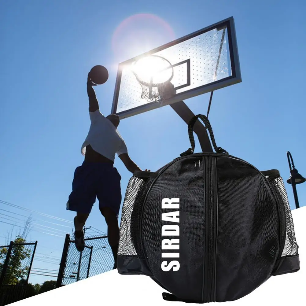 Convenient Outdoor Ball Sports Carrying Backpack Adjustable Basketball Backpack Multifunctional Sporting Goods sports ball storage bag sports ball bag