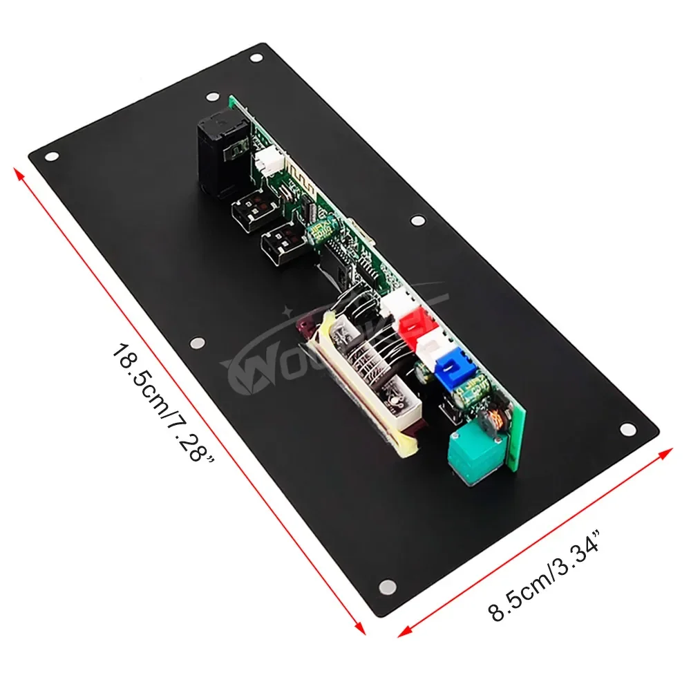 3.7V Amplifier Board 30W Amplifier with Remote Control Support Bluetooth AUX U-D