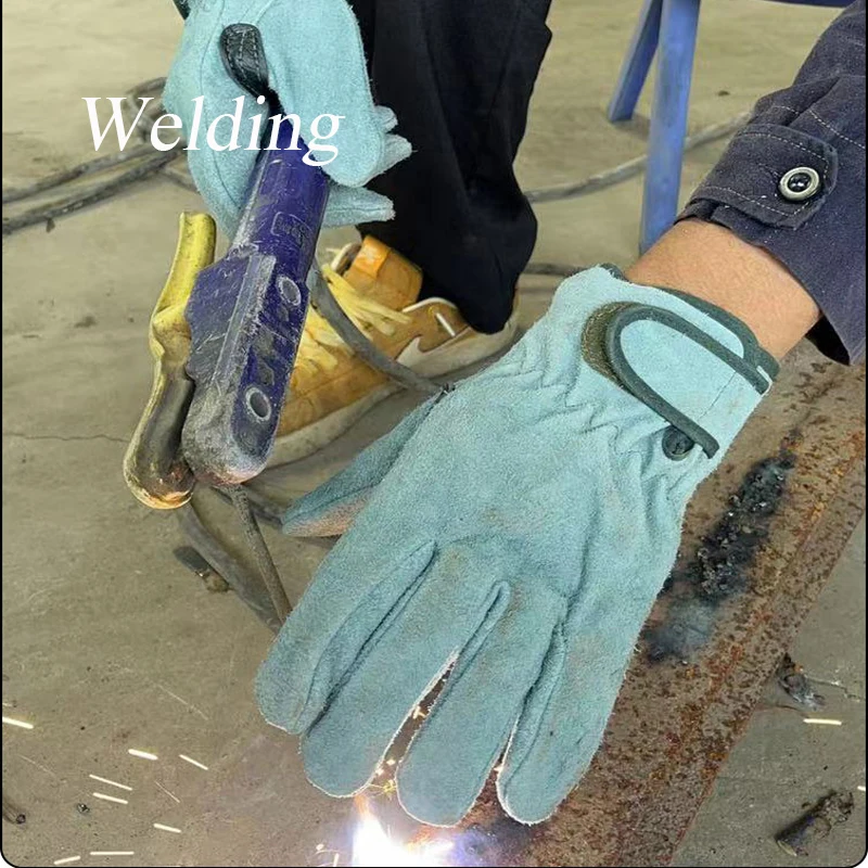 Leather Gloves For Welding Heavy Duty Work Gloves work gloves protective gloves