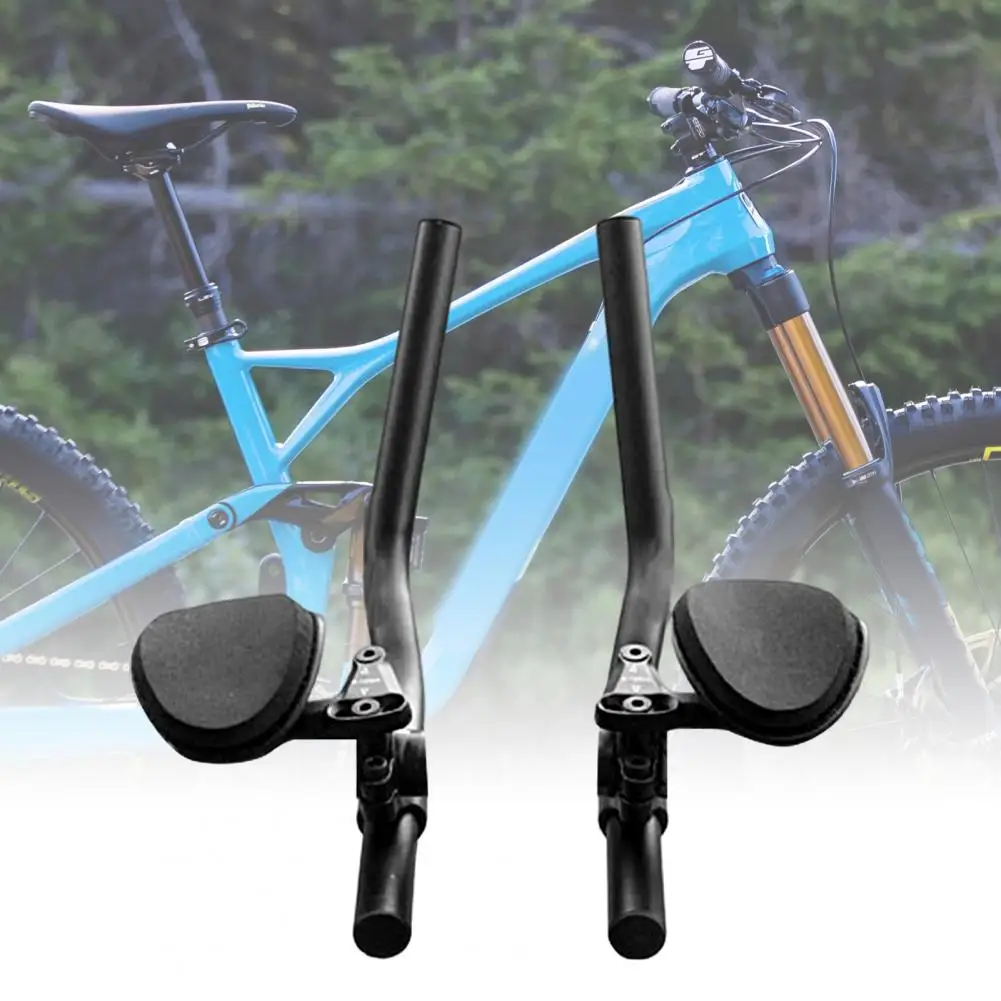1 Pair TT Handlebar Bicycle Handlebar Universal Aluminium Alloy Riding Handle Bar Grip MTB Road Bike Cycling Rest