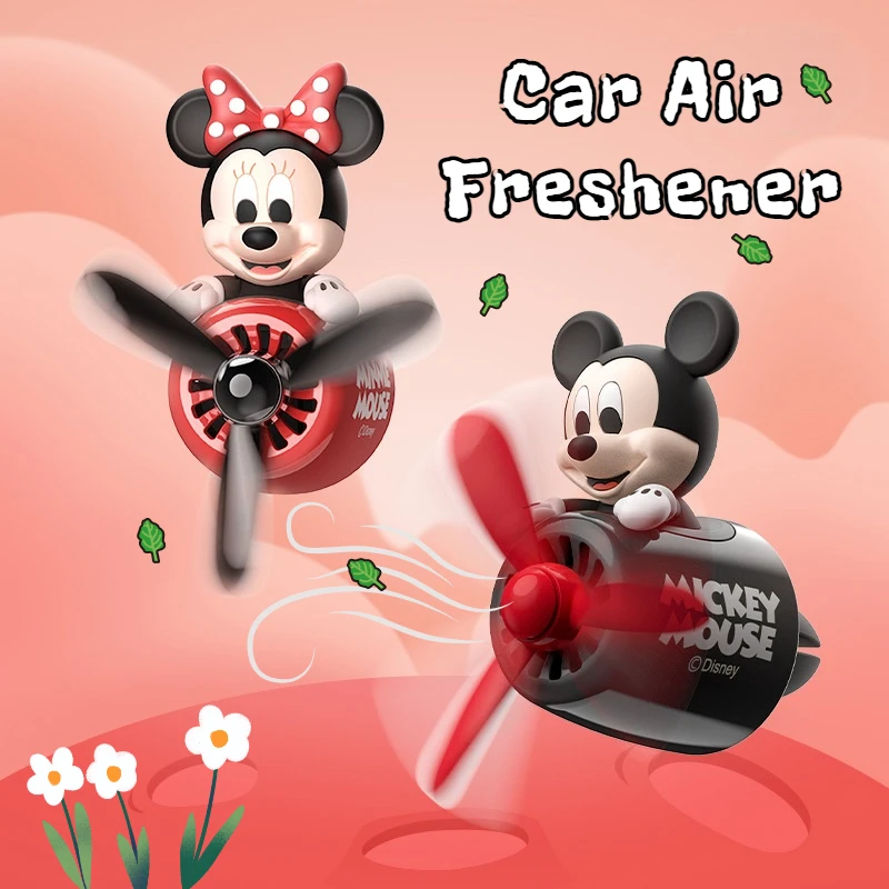 Disney Mickey Mouse Car Air Freshener Auto Accessories Interior Perfume