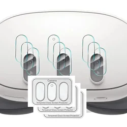 Tempered Glass HD Transparent Anti - Scratch VR Lens Protector Film - Meta Quest 3 (3Sets(9pcs))