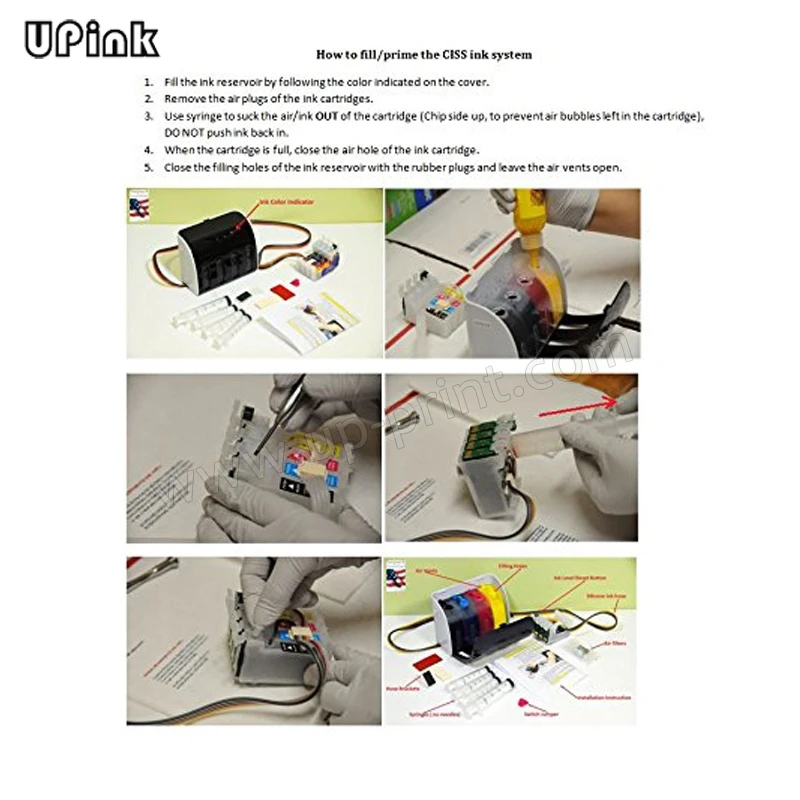 29XL Empty CISS Continuous Ink Supply System for Expression Home XP-235 XP-245 XP-335 XP-342 XP-432 XP-442 XP-247 XP-435
