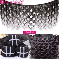 15A PerisModa Lots de Cheveux Naturels Bruts Ondulés 100% Cheveux Humains Tissage Brésilien 1/3/4 Lots Naturels Extensions de Cheveux Humains 5