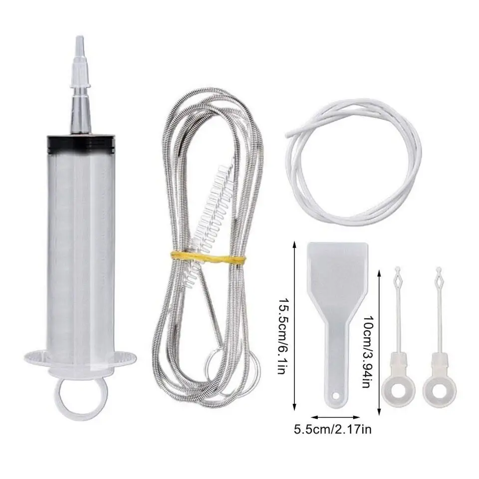 Set Di 6 Spazzole Per Pulizia Tubi Flessibili - 1 Metro Per Bottiglie, Cannucce E Scarichi - Foto 12