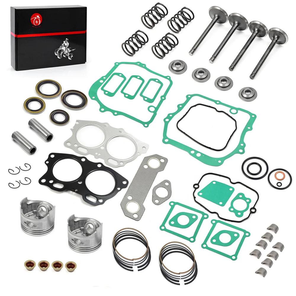 Übergroße 0,5 mm Kolbenringdichtung Abgas-Einlassventil für EZGO 4-Zyklen-Gas-Golfwagen 350 cc EH35C MCI Fuji Robin Motor – Detail 2
