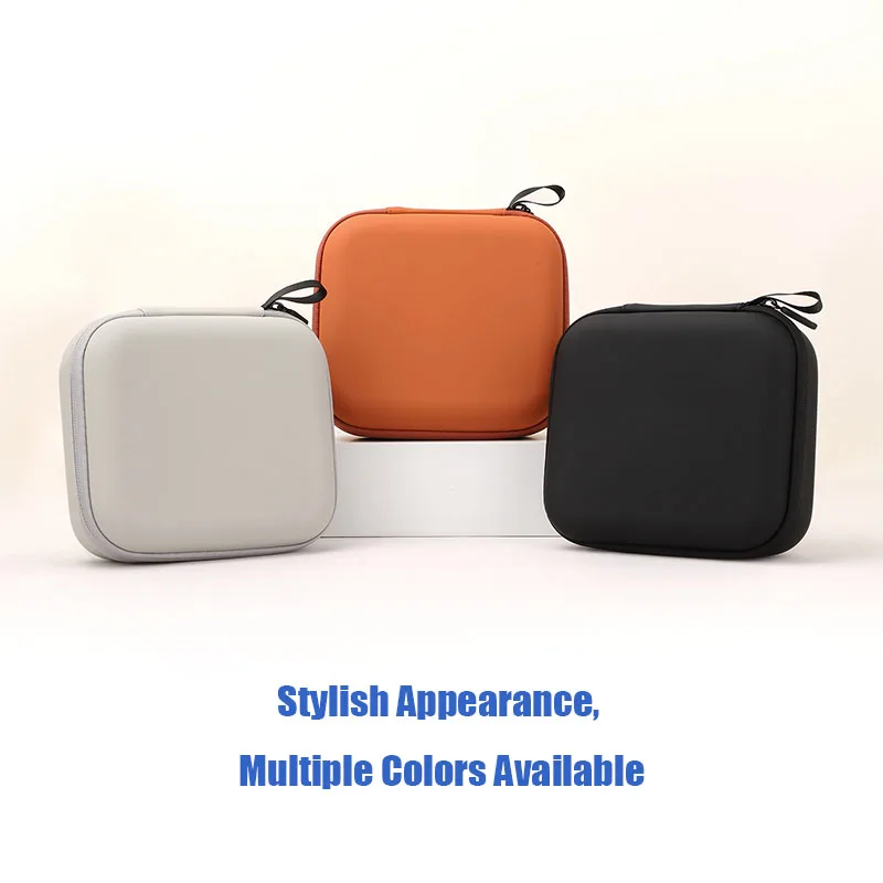 Vue rapprochée de l'étui pour DJI Flip montrant le tissu anti-rayures et la couture renforcée. Achetez l'étui de protection pour DJI Flip.
