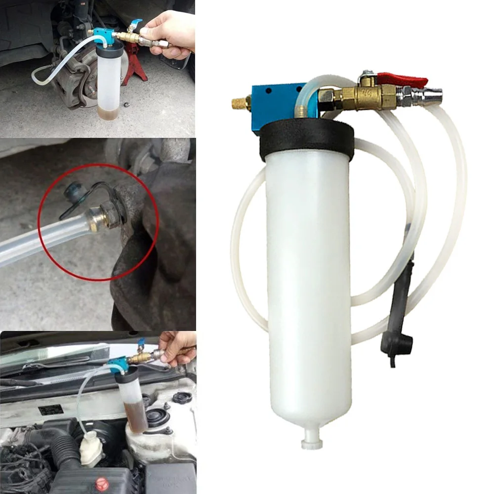 Car Brake Fluid Oil Change Replacement Tool Kit Pump Brake Fluid Bleeder Empty Exchange Drained Automobile Hydraulic Clutch