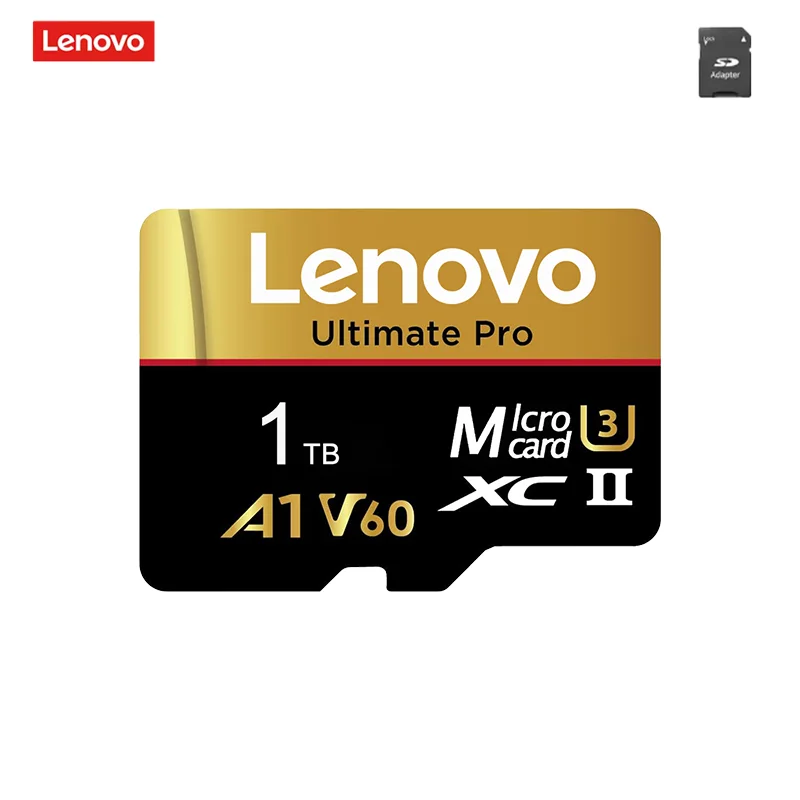 Lenovo High-Speed UHS-I C10 U3 Micro SDXC TF Memory Card