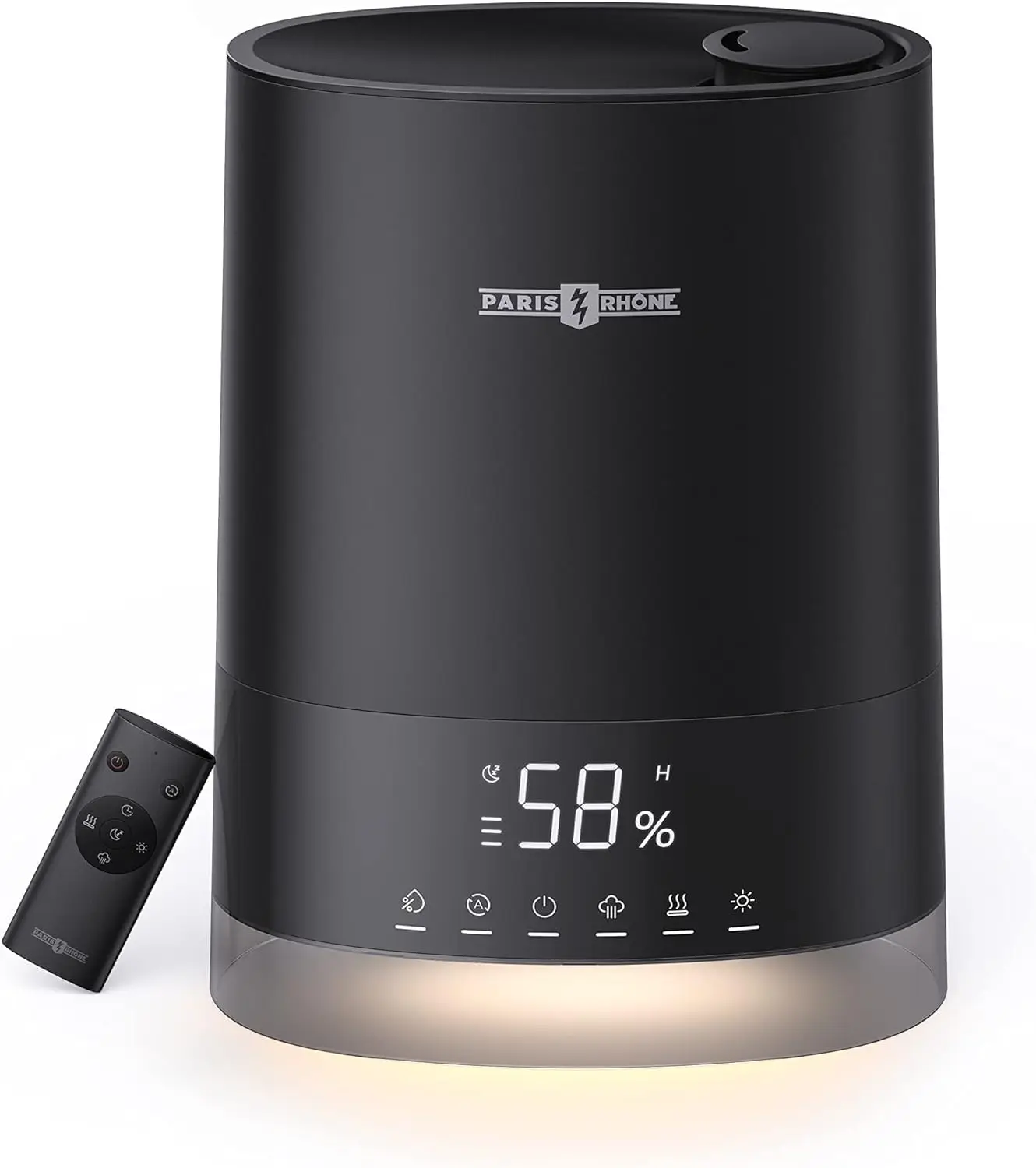 Ultrasonic Cool and Warm Mist Humidifiers for Home Bedroom,Top Fill Air Humidifier