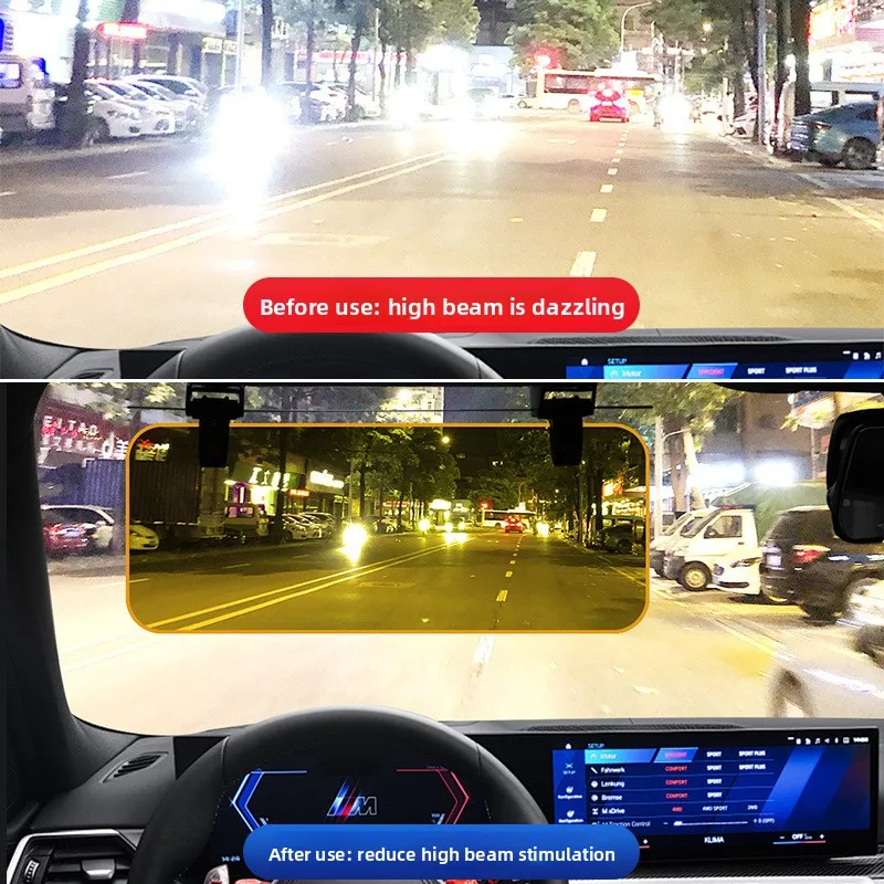Day and Night Anti-Glare Vision Enhancement Driving Glasses