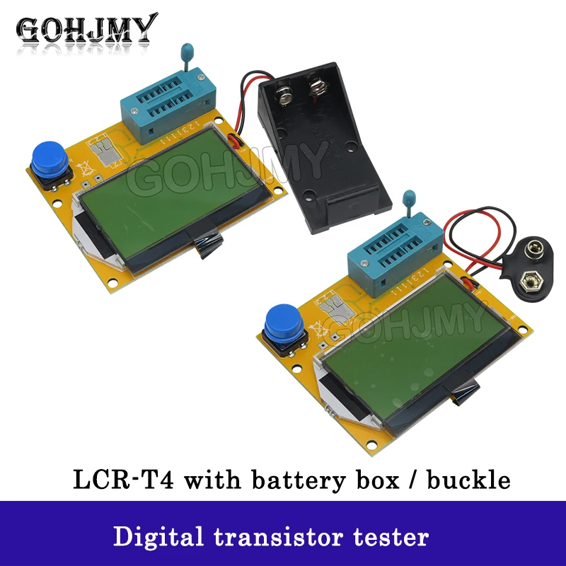 Lcr-T4 Grafico Transistor Tester Resistore Condensatore Esr Tiristore Schermo Lcd Display