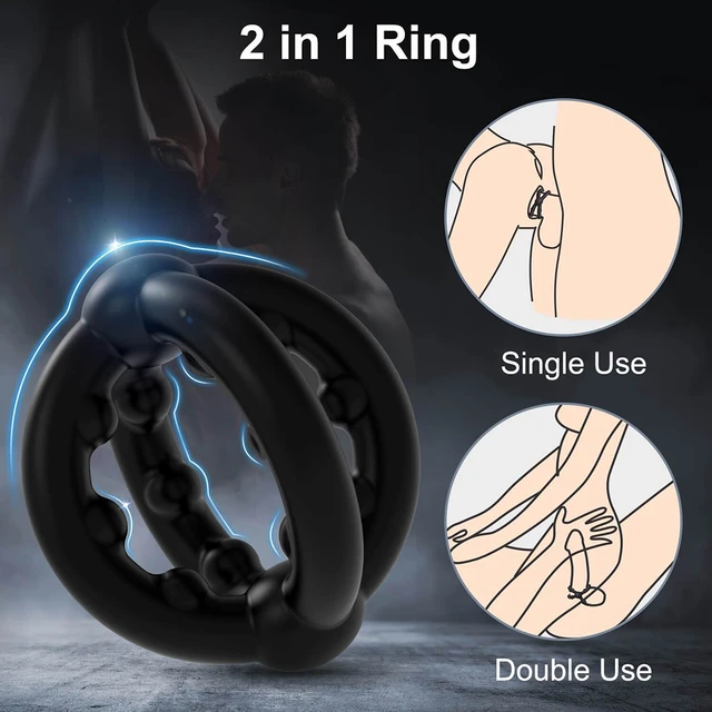 Male Cock Ring Penis Ring Delay Ejaculation Scrotal Binding Ball Stretcher  Anillos Para Hombre Silicone Cockring Sex Toy For Men - Semen Lock Ring -  AliExpress