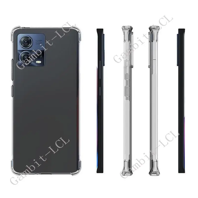 Shockproof Silicone Protective TPU Case for Motorola Edge 30 Fusion and Moto S30 Pro