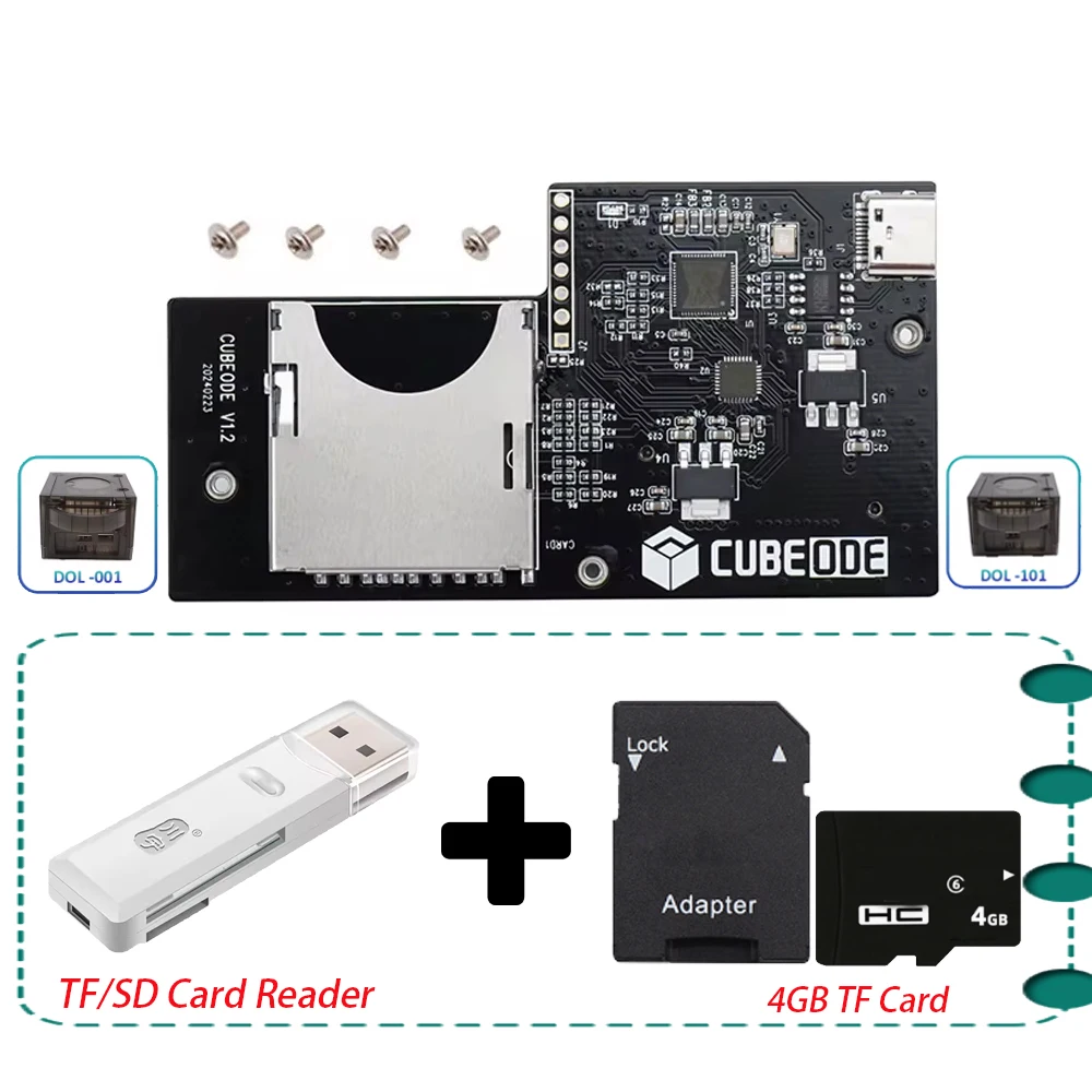 UpgradeGCloaderCUBEODEOpticalDriveEmulatorForNintendoGameCube