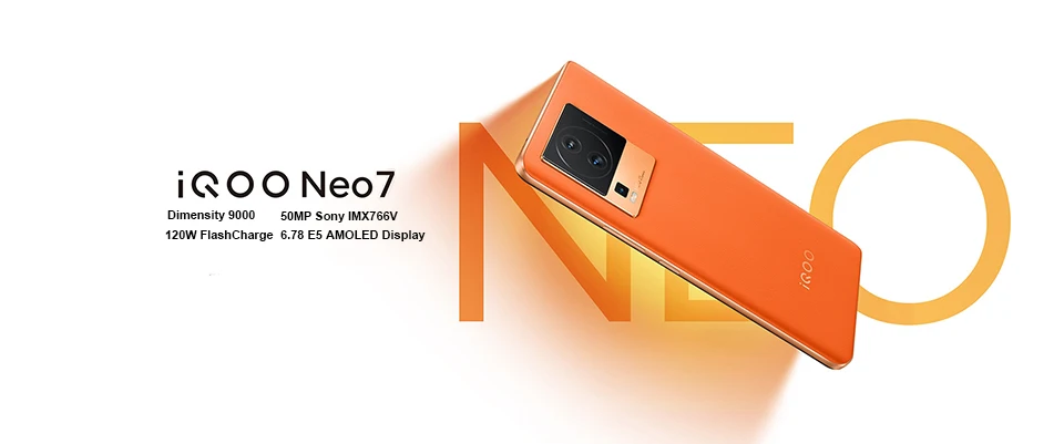 IQOO Neo 7- dimensity 9000- Smart cell direct 