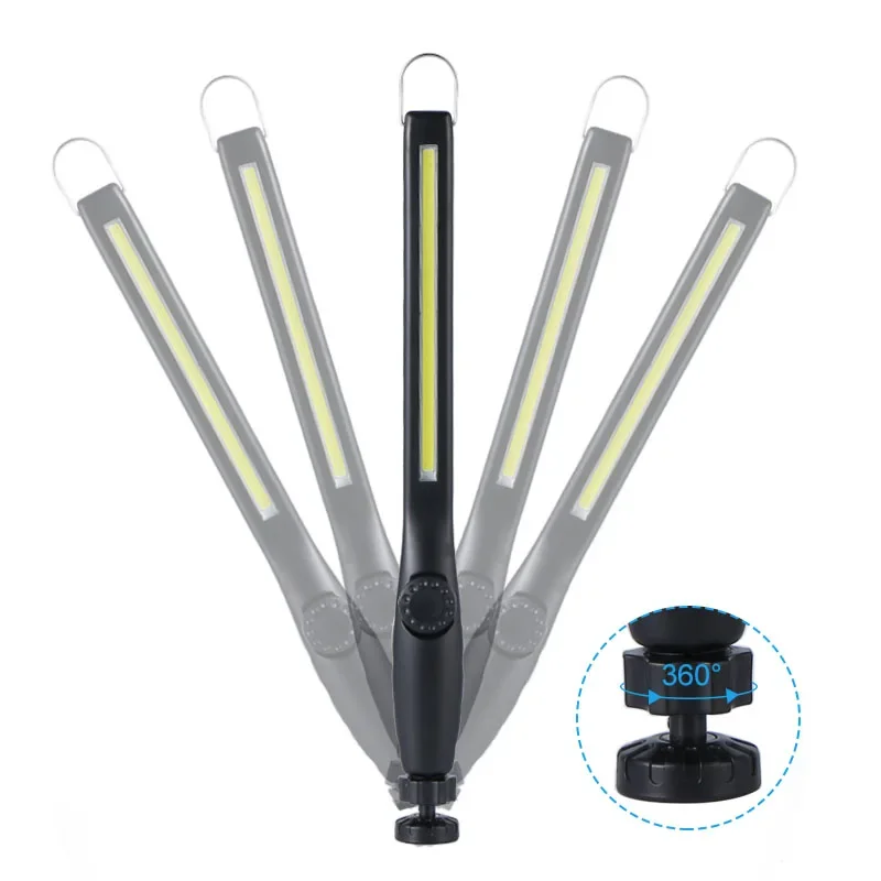 USB 충전식 COB LED 작업등, 휴대용 마그네틱 무선 검사등, 자동차 수리, 가정용, 작업장용