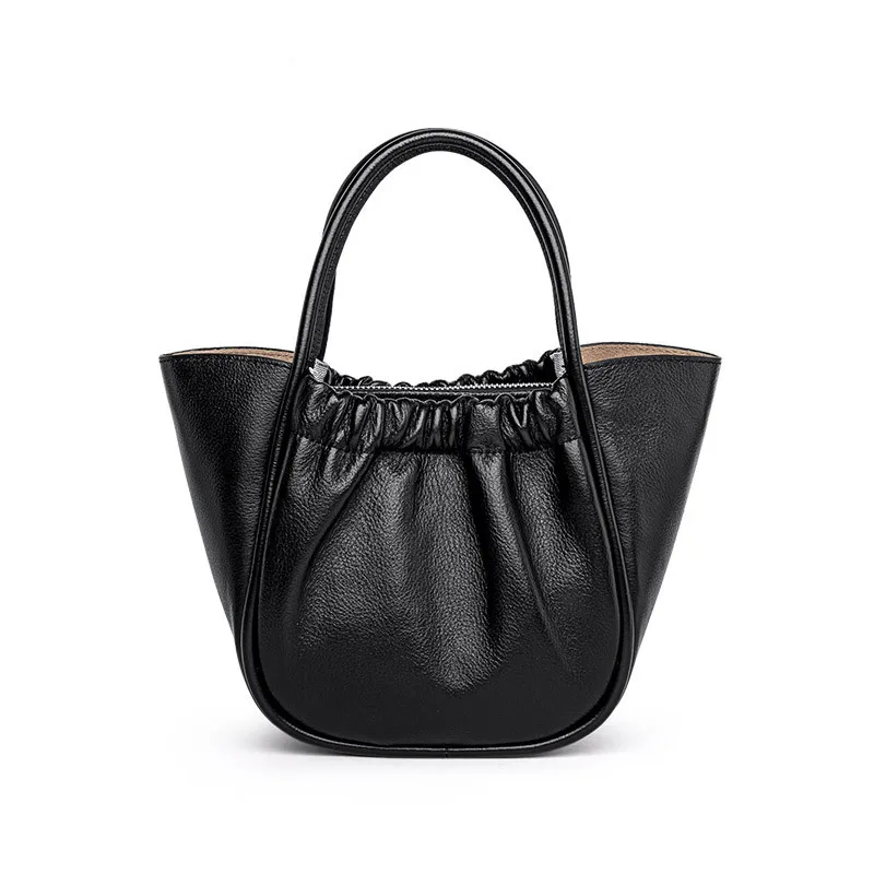 

YS-05 Classic Retro High Quality Leather Bag Ladies Shoulder Bag Handbag Large Capacity Twitter Bag Enhances Temperament