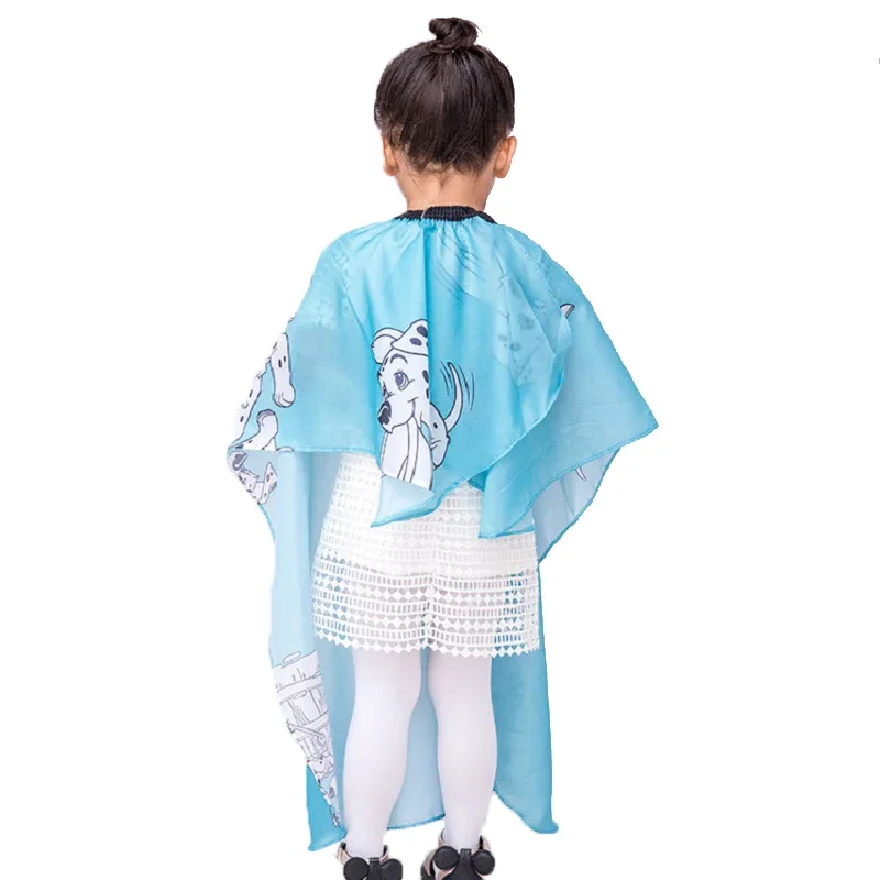 Salon Kids Hairdressing Cape Hairdresser Cartoon Pattern Haircut Styling Gown Barber Shop Household Child Hair Cut Cape Apron 3
