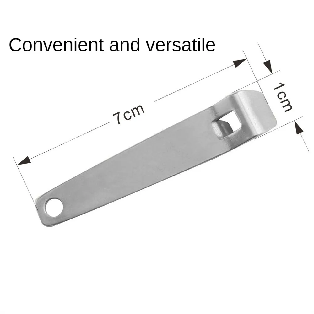 Description Picture 3 of item1/4PCS Bottle Opener Stainless Steel Oral Liquid Vial Opener Household Portable Beer Bottles Oral Liquid Can Open Kitchen Gadget