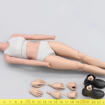 Soldierstory 소녀 블랙 솔리드 슈즈 부츠 핏 액션 피규어, SSG-007 SSG007, 치킨 시리즈 승자, 12 인치 SS PH 3A, DIY 1/6