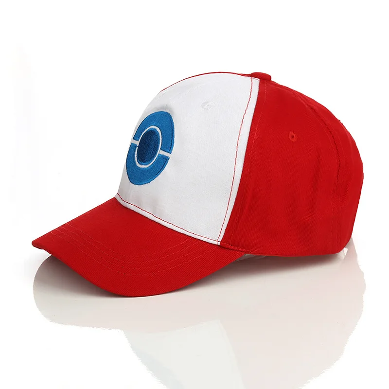 Anime Pokemon Figure Cosplay Fashion Baseball Cap Peaked Cap Ash