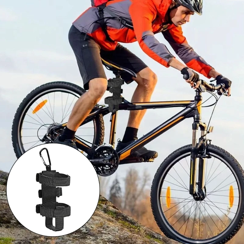 Road Bike Stand Speakers Stand Bicycles Speakers Mount Belt with Carabiner bike speakers mount