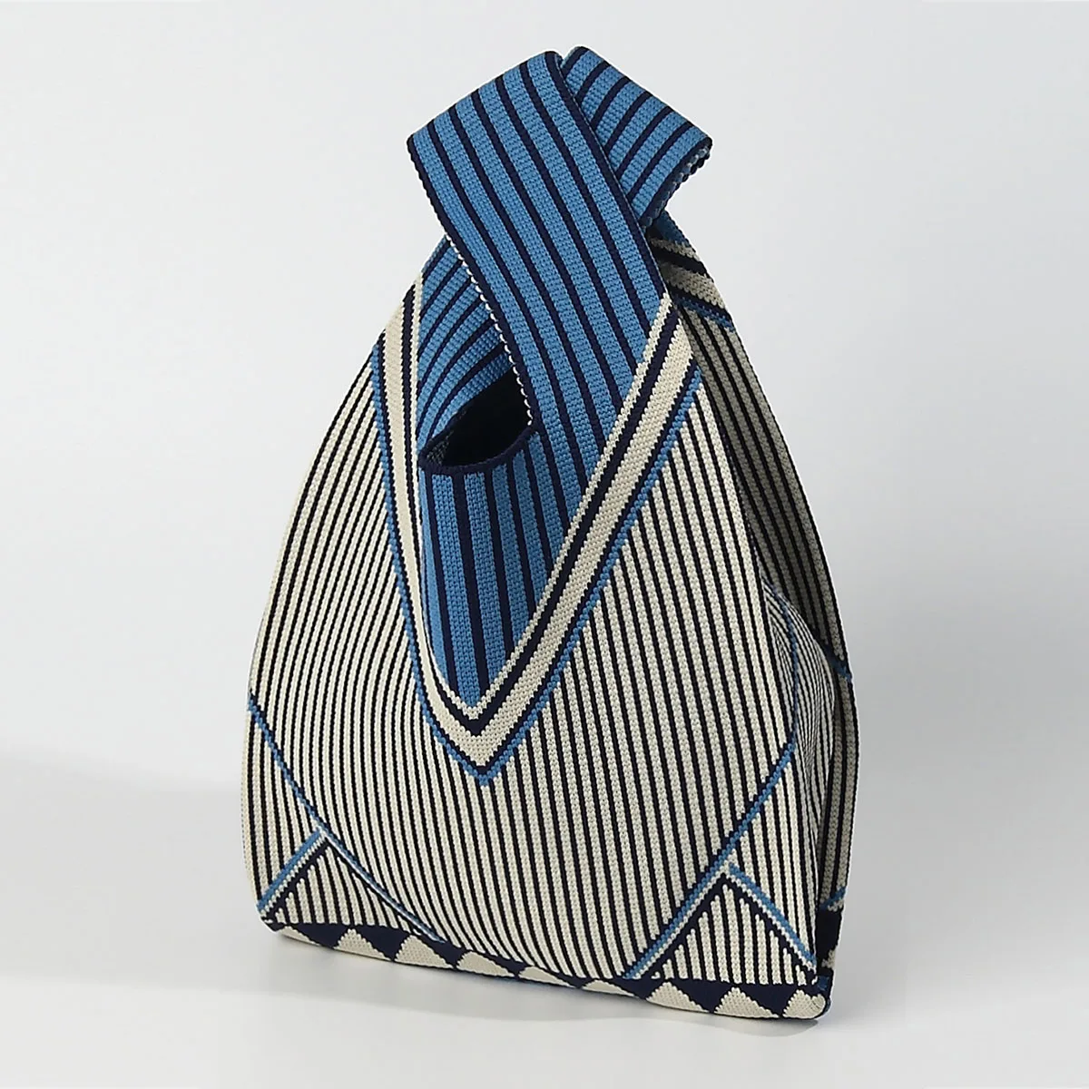 Elegant Knitted Handbag - Eco-Friendly, Durable, and Versatile