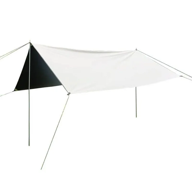 

Outdoor Sun Shelter Camping Black Rubber Tent Canopy Rain-Proof Waterproof Oxford Cloth Sunshade Sun Shelter with Storage Bag
