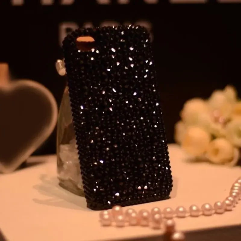 Handmade Rhinestone Phone Case for Samsung Galaxy S24 S23 S22 S21 Ultra Plus S20 FE A35 A34 A33 Funda Covers