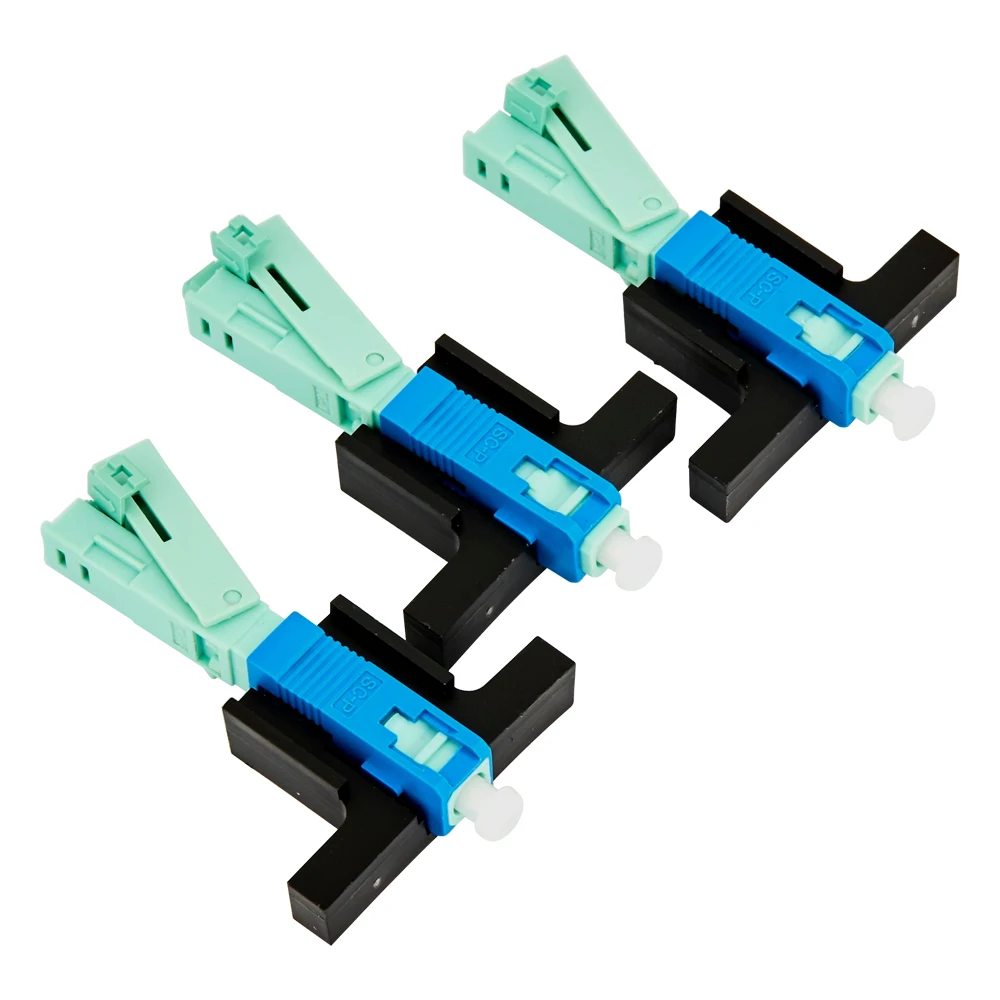 Factory Outlet Rapid Connector LX13 Gland type SC APC/UPC FTTH Customizable Fiber Optic Fast Connector