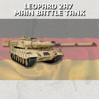 New 1: 16 German Leopard 2A7 Main Battle Tanke Model Remote Control Simulation Toys Against The Tank Electric  RC Model Gift 1