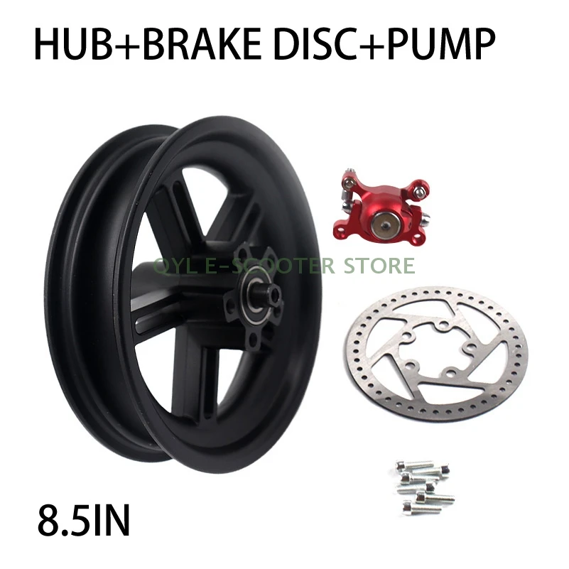 

Rear Tyre Wheel With Brake Disc Hub For Xiaomi Mijia M365 Electric Scooter Pneumatic Tire Parts Accessories