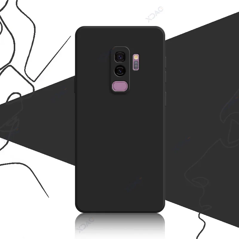 Luxury Original Square Liquid Silicone Waterproof Phone Case Cover, 360° Protection, Soft Touch Finish